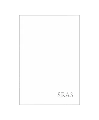 SRA3 sheets - Measures: 45 cm x 32 cm 