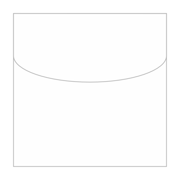 Pli de poche Roma - Mesures: 14,5 cm x 14,5 cm 