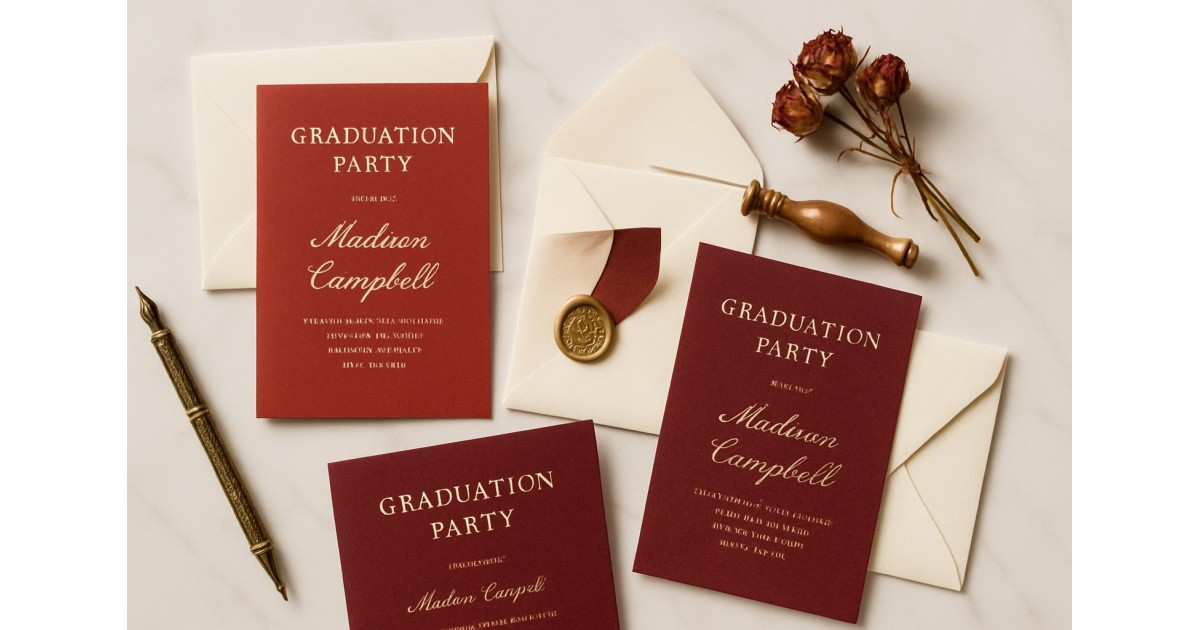 Laurea in arrivo? Scegli il rosso giusto per i tuoi inviti