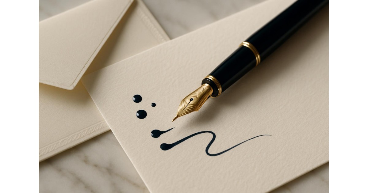La penna giusta per scrivere sulle carte pregiate: guida sartoriale