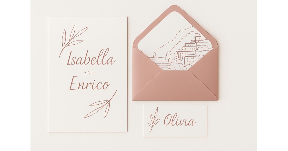 Stationery Suite: come creare un coordinato perfetto per il matrimonio
